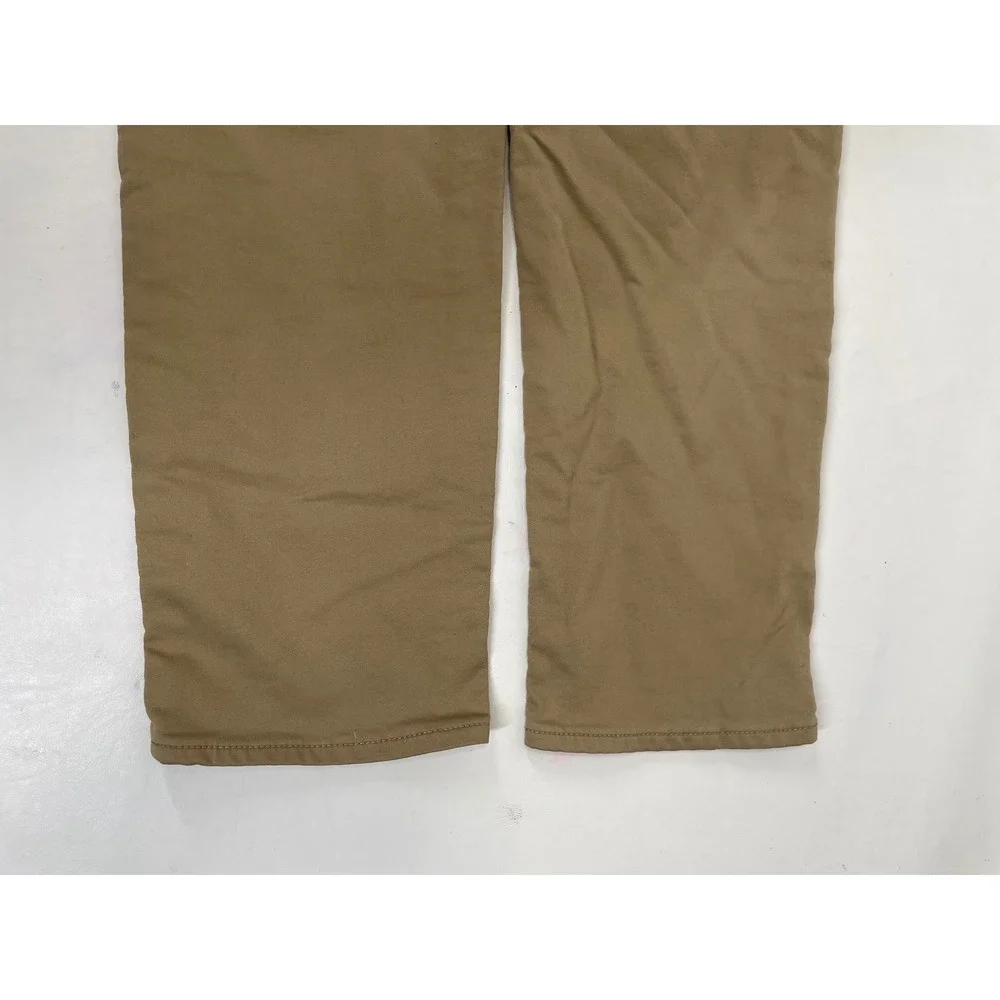 Banana Republic Travel Jean Mens 33x32 Athletic Fit Khaki Tan Stretch Pants